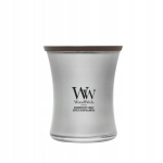 Woodwick Candescent Coast kvapioji žvakė su mediniu dagčiu