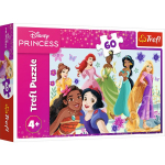 Dėlionė Trefl Veiksmo princesės "Disney" 17409 princesės, 60