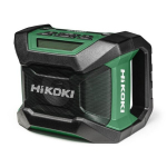 Hikoki Ur18da W4z statybinės radijo imtuvas su Bluetooth