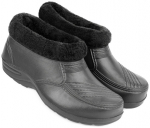 Moteri&scaron;ki putų pusbačiai, ap&scaron;iltinti trumpi žieminiai lengvi eva clogs