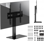 TV laikiklis Universalus TV stovas ant RTV spintelės (pastatomas), iki 40 kg, maks. VESA 400&times;400, reguliuojamas auk&scaron;tis ir pasvirimo kampas, TV 32&ndash;65", MC-1240