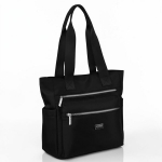 Moteri&scaron;ka shopper rankinė, talpinanti A4, Peterson, juoda