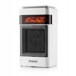 Keraminis &scaron;ildytuvas Transa Electronics CeramioFlame TE-11, 1500 W, termostatas, LCD
