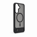 Evelatus Samsung Galaxy A37 / A36 Rubber Coated MagSafe With Stand Case Black