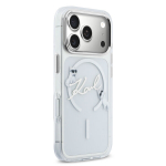 Karl Lagerfeld Apple iPhone 18 Pro HC MagSafe IML W/ C Karl Script Logo Transparent