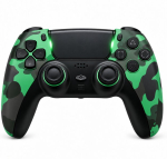 Belaidis Bluetooth žaidimų pultelis suderinamas su PS4, PC, Android, iOS, programuojami galiniai migtukai (T-411)