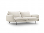 Sofa Cosmopolitan Design Vienna 4S, &scaron;viesios smėlios spalvos gobelenas