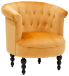 Fotelis Notio Living Butter, geltonas