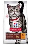 Hill's Science Plan Hairball & Indoor Adult ėdalas katėms su vi&scaron;tiena, 1.5 kg