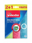 Vileda &scaron;luostės Mikrofibra Ultra Fresh, 3 vnt.