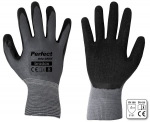 Apsauginės pir&scaron;tinės Bradas Perfect Grip Gray, lateksas, dydis 9