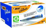 Žymeklis baltai lentai Bic Velleda 1701 1-5 mm, apvali galvutė, mėlynas, 12 vnt. 701061