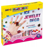 Papuo&scaron;alų dekoravimo rinkinys Amos Ice Jewelry Deco, 18 vnt.
