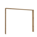 Spintos aksesuaras Forte Palm Beach NPLZ02-Z38, rudas, modernus, medžio drožlių plok&scaron;tė