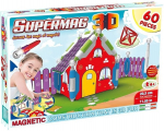 Magnetinis konstruktorius Supermag 3D Namelis 0616, 60 d.