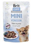 Brit Care Mini konservai &scaron;unims su elnienos filė padaže 85g