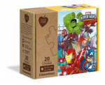Dėlionių rinkinys Clementoni Marvel Super Hero, 2 x 20 d.