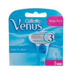 Skustuvo galvutės Gillette Venus, 8 vnt.