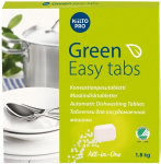 Ekologi&scaron;kos indaplovių tabletės Kiilto Green Easy Tabs, 100 vnt.x18 g