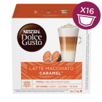 Kava Nescafe dolce gusto caramel latte macchiato, 16 vnt.