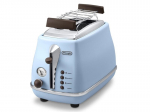 Skrudintuvas Icona Vintage Toaster &ndash; DELONGHI CTOV 2103.AZ &ndash; 2 lizdai &ndash; 6 padėtys &ndash; mėlyna ir ruda