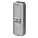Zamel Ynsta dvipolis jungiklis 2,5a/250v sidabrinis Wsr-940