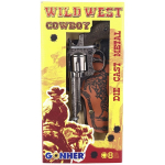 Žaislinis kaubojaus pistoletas su dėklu Gonher, WILD-WEST, 201/0