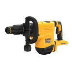 Griovimo plaktukas DeWalt DCH832N-XJ, 54 V, be akumuliatoriaus