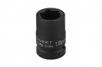 Smūginis lizdas 1/2" 16mm trumpas Hogert Ht4r066