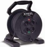 Xreel būgninis prailgintuvas 30m H05rr-f 3x1.5 Ip20 4 lizdai