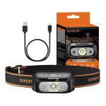 Priekinio žibinto žibintuvėlis Headlamp Superfire HL05-E