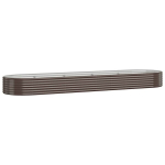 Sodo lovelis vidaXL 36 cm, Ruda