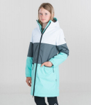 Huppa Mergaiti&scaron;ka prailginta striukė HANKA 1, white/ mint
