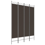 Kambario pertvara 160x220cm, ruda