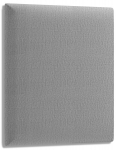 Mink&scaron;ta sienos plok&scaron;tė NORE Quadratta Monolith 84, pilka