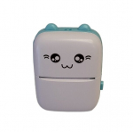 Mini spausdintuvas, mėlynas