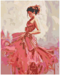 Tapyba pagal skaičius Elegancija 40x50 cm