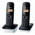 Panasonic Corp. KX-TG1612, juodas