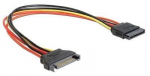 Kabelis Gembird SATA 15 pin M - SATA 15 pin F, 30 cm