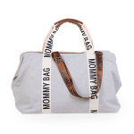 Mamos krep&scaron;ys Childhome Mommy bag Signature, Canvas off white