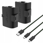 Tavo, Xbox, Series, pultui, akumuliatoriai, su, 1100, mAh, laidu
