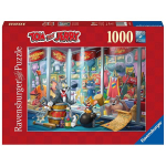 Dėlionė Ravensburger Tomas ir Jerry &scaron;lovės muziejus, 1000 d.