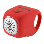 Dviračio elektrinis skambutis Rockbros CB1709, raudonas