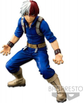 Banpresto My Hero Academia World Colloseum Super Master Star Piece Figure 21cm - Shoto Todoroki - Plastic figure