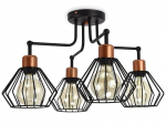 Luxolar lubinis &scaron;viestuvas loft edison