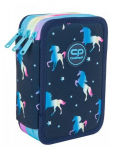 Mokyklinis penalas su priedais Unicorn Collpack CP Jumper 3 Blue Unicorn