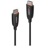 HDMI Laidas - LINDY &Scaron;viesolaidinis Hibridinis HDMI Laidas, 8K60, 48Gbps, 40 m, Juodas