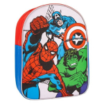 Mokyklinė kuprinė The Avengers, raudona
