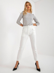Kelnės moterims Italy Moda, baltos
