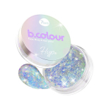 Veido ir kūno blizgučiai 7DAYS B.COLOUR 02 Hype Violet holografiniai 25 g